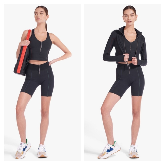 STAUD X NB NBSLEEK FITTED SHORT | BLACK - Picture 4 of 5